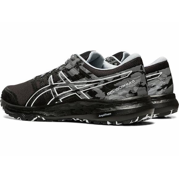 Asics Gel- Scram 5 Black/White Men\'s Trail Running Shoes Size 8.5